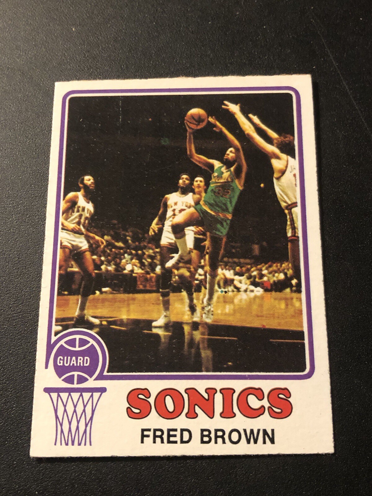 1973-74 Topps Fred Brown #103 Rookie RC EXMT