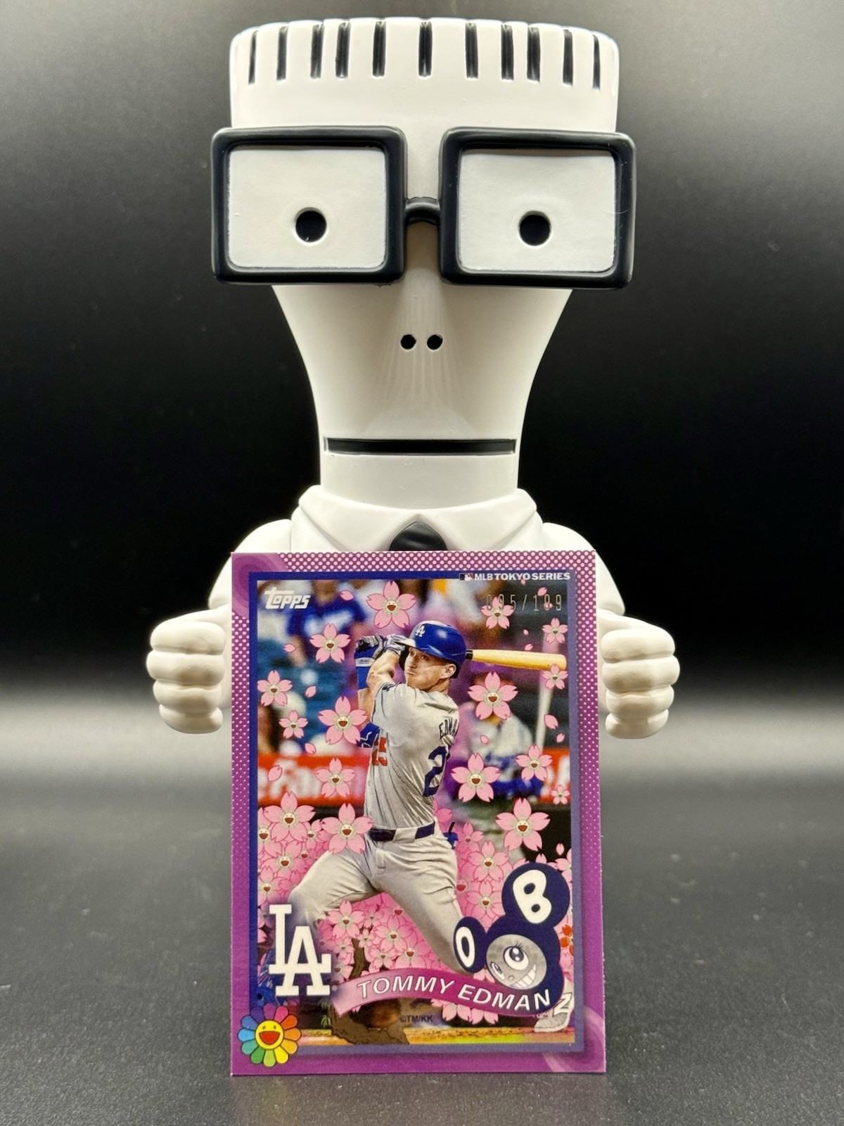 2025 Topps World Tour Tokyo Series Takashi Murakami Purple /199 Tommy Edman 11ff