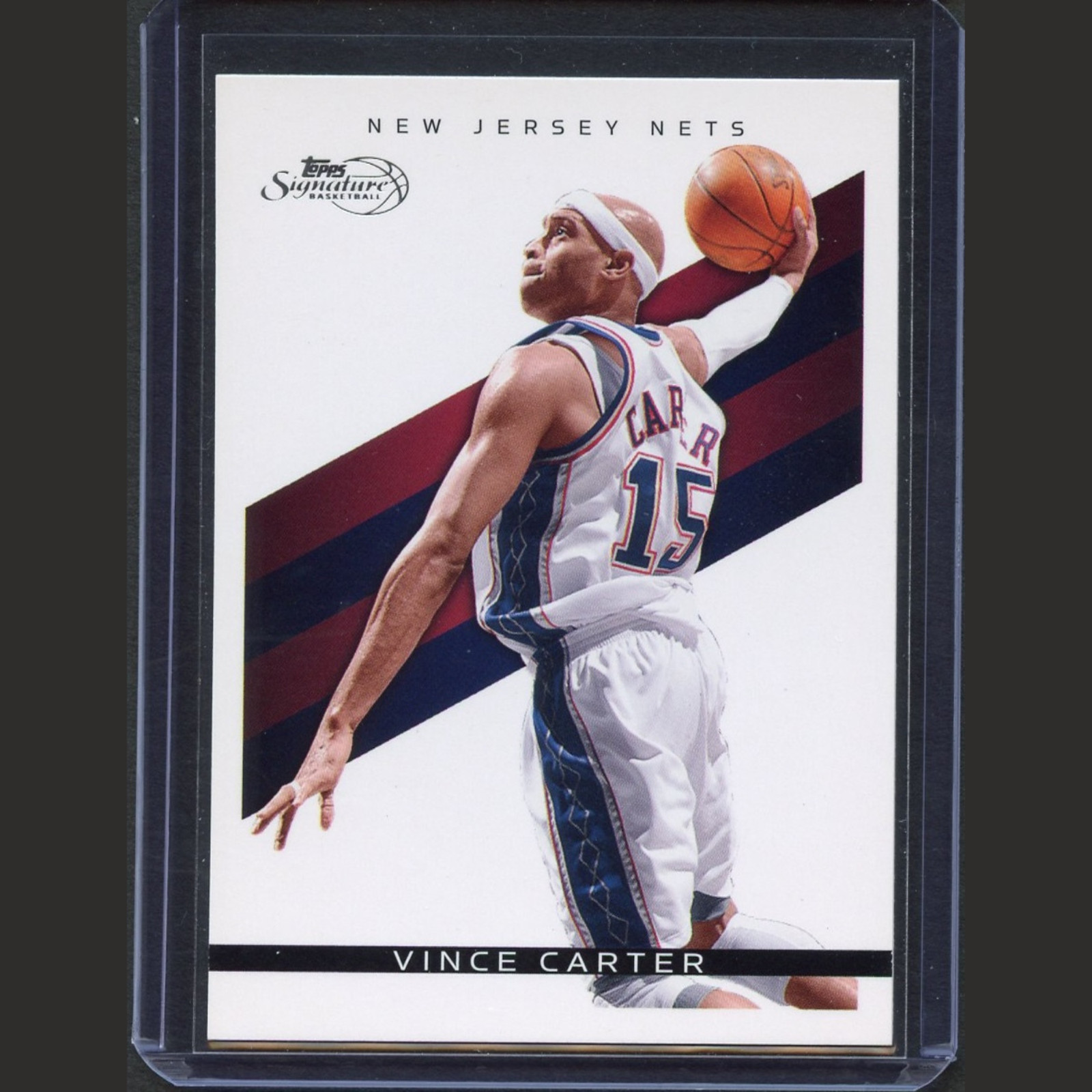 Vince Carter 2008-09 Topps Signature #TS-VC #d/2326 New Jersey Nets