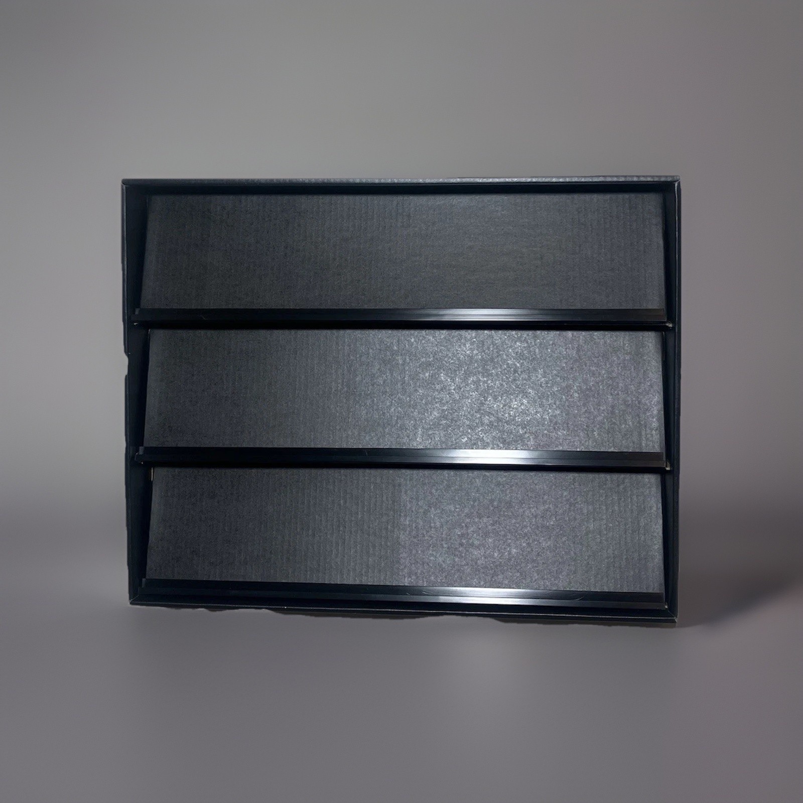 Sports Cards Display Stand Shelf economy corrugated cardboard with plastic rails