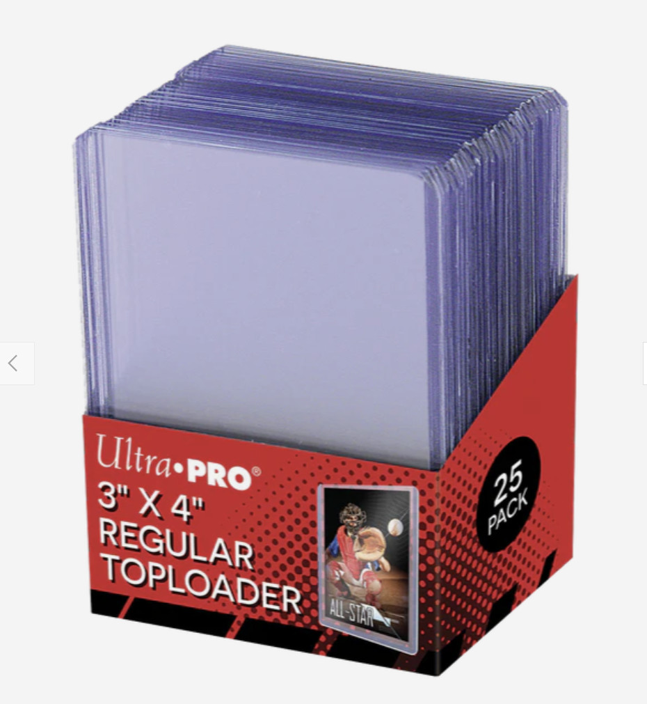 Ultra PRO 25 Regular Toploader Bundle – Pokemon, Magic, Sports