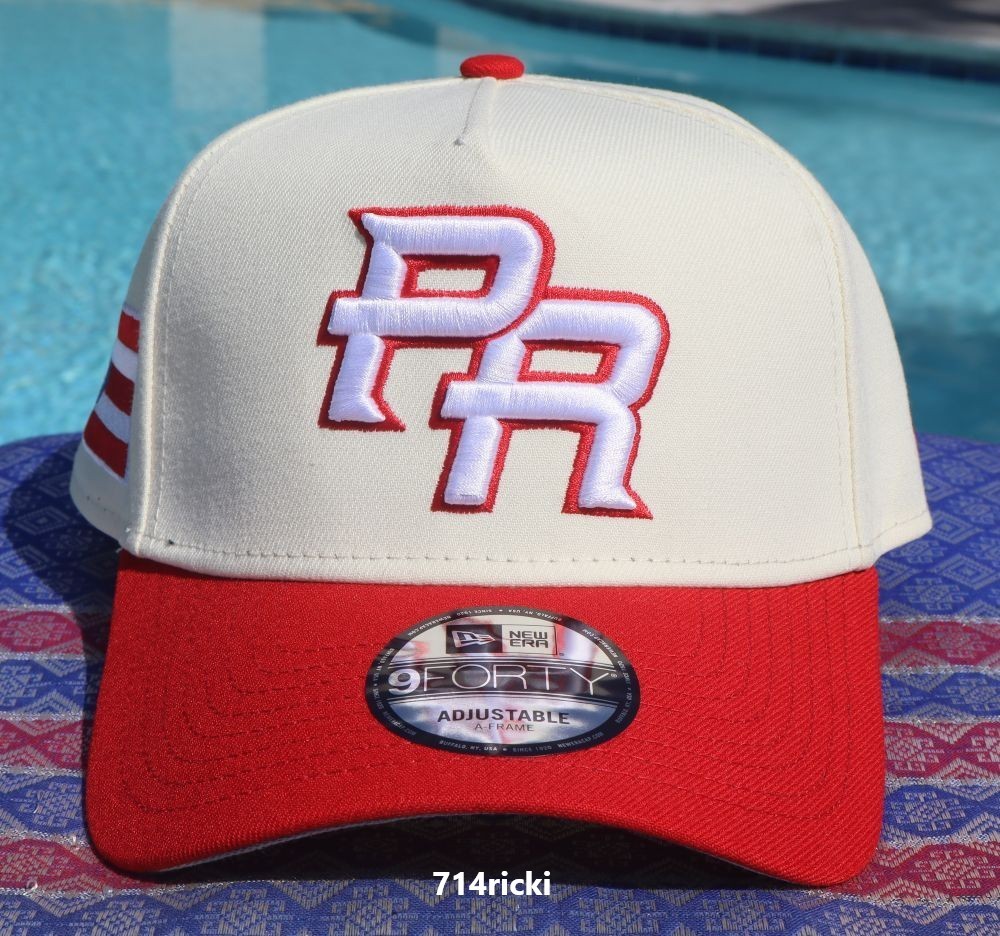 2026 WBC Puerto Rico World Baseball Classic Snapback Hat New Era 9FORTY A-FRAME