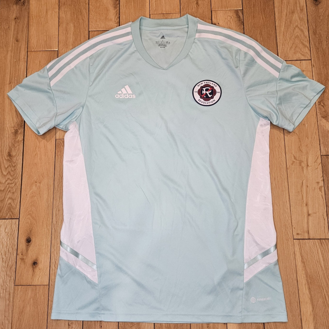 2021/22 Adidas NEW ENGLAND REVOLUTION Training MLS Soccer Jersey Kit Men’s L