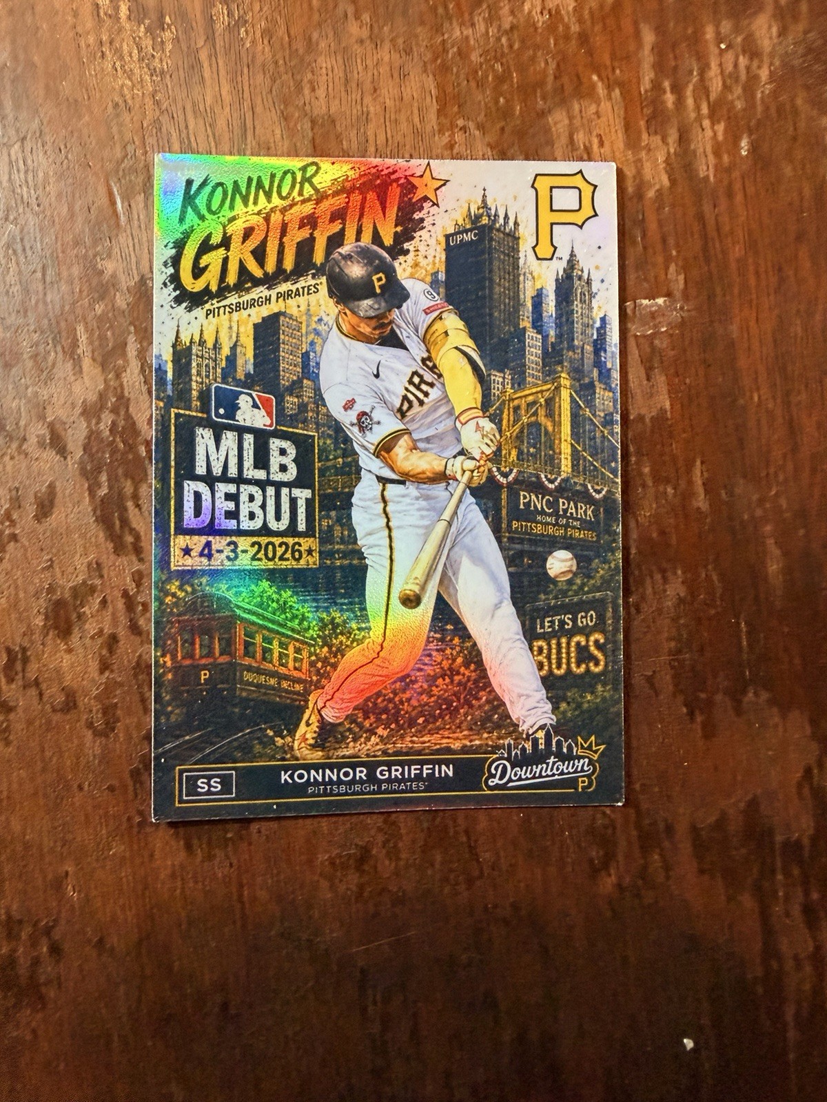 Konnor Griffin Aceo Art Card Refractor Style Pirates Debut