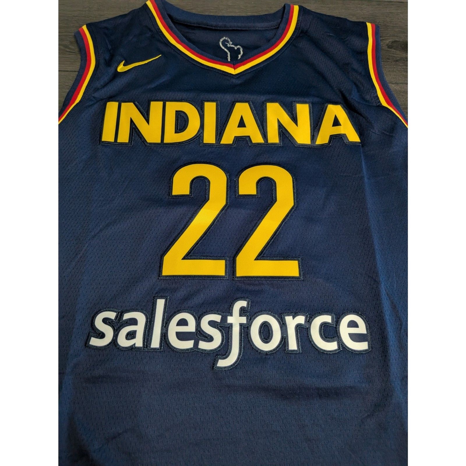 Caitlin Clark #22 Indiana Fever Stitched Blue Jersey Size Medium 48