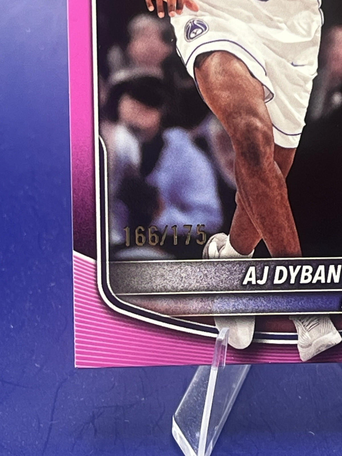 AJ Dybantsa 2025-26 Bowman Basketball #BPP-1 Pink Border /175 BYU 1st
