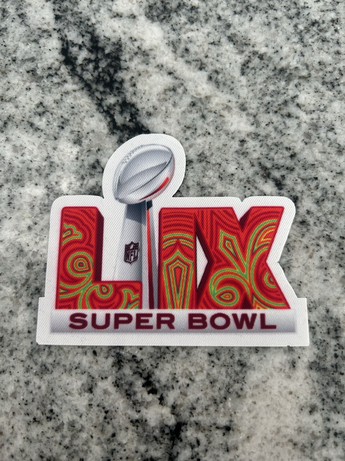 Super Bowl 59 Iron-On Patch