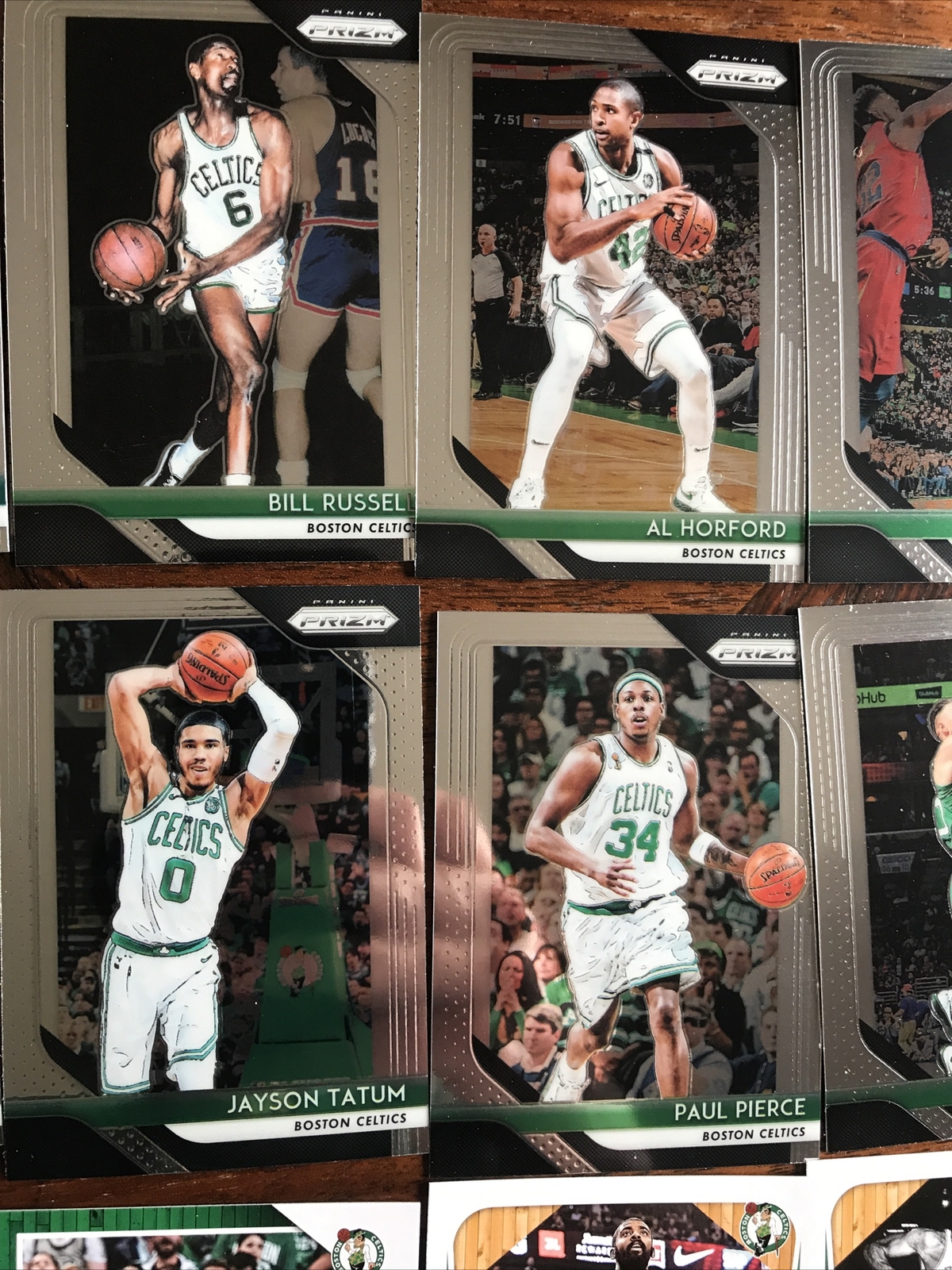 Boston Celtics Includes Tatum, Brown, Hayward, Russell, Bird, Pierce Option #1