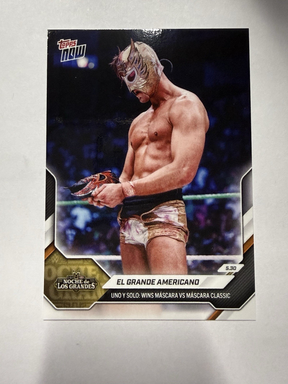 2026 Topps NOW WWE 61 EL GRANDE AMERICANO NOCHE DEL LOS GRANDES
