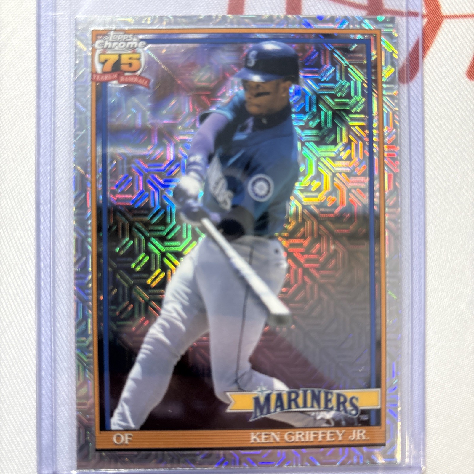 2026 Topps 1991 Baseball Chrome Silver Pack 91C-51 Ken Griffey Jr., Seattle Mari