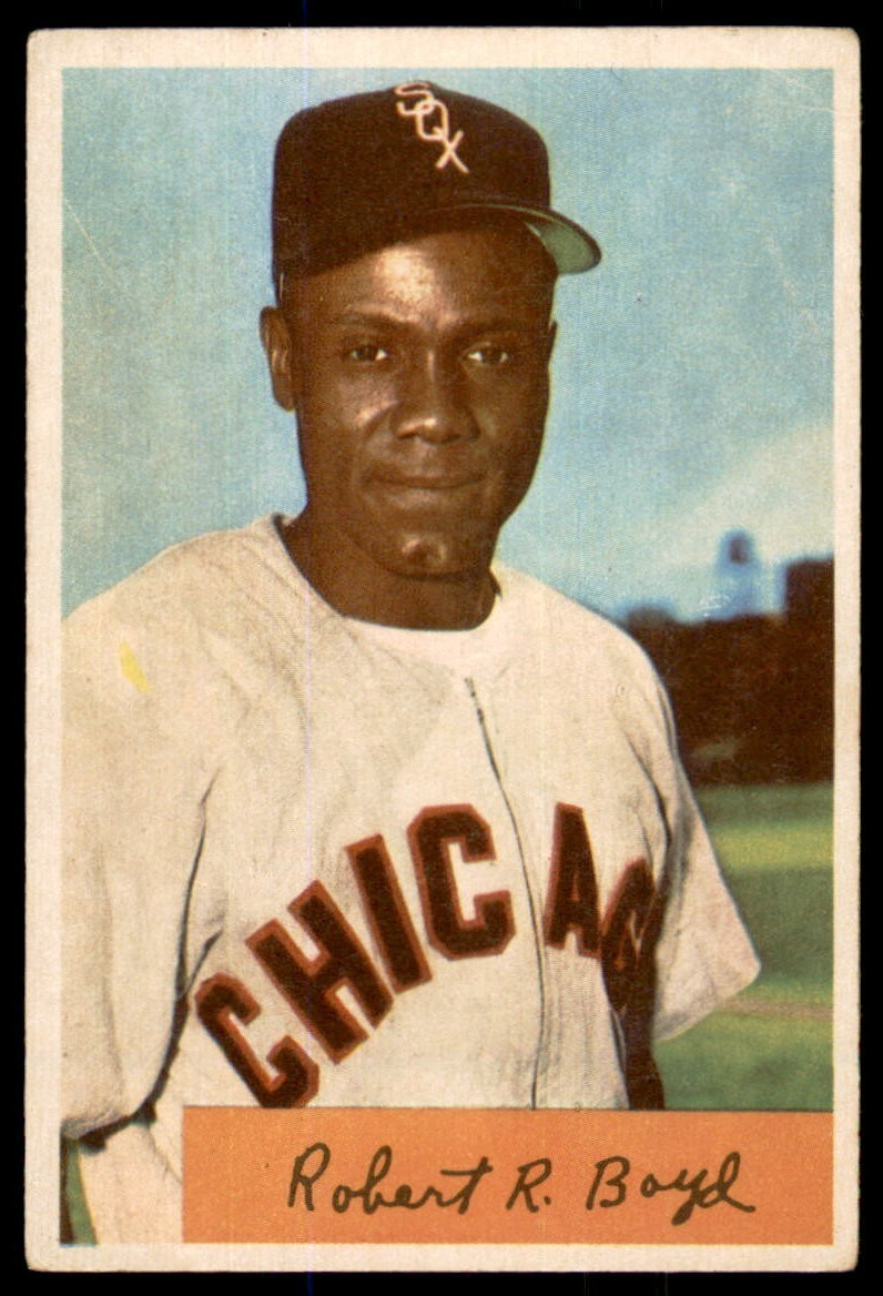 1954 Bowman #118 BOB BOYD Chicago White Sox VG/EX (pen on back)