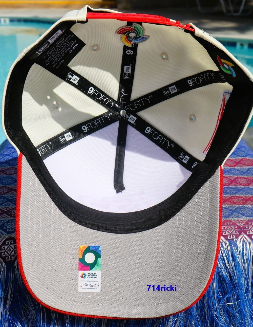 2026 WBC Puerto Rico World Baseball Classic Snapback Hat New Era 9FORTY A-FRAME
