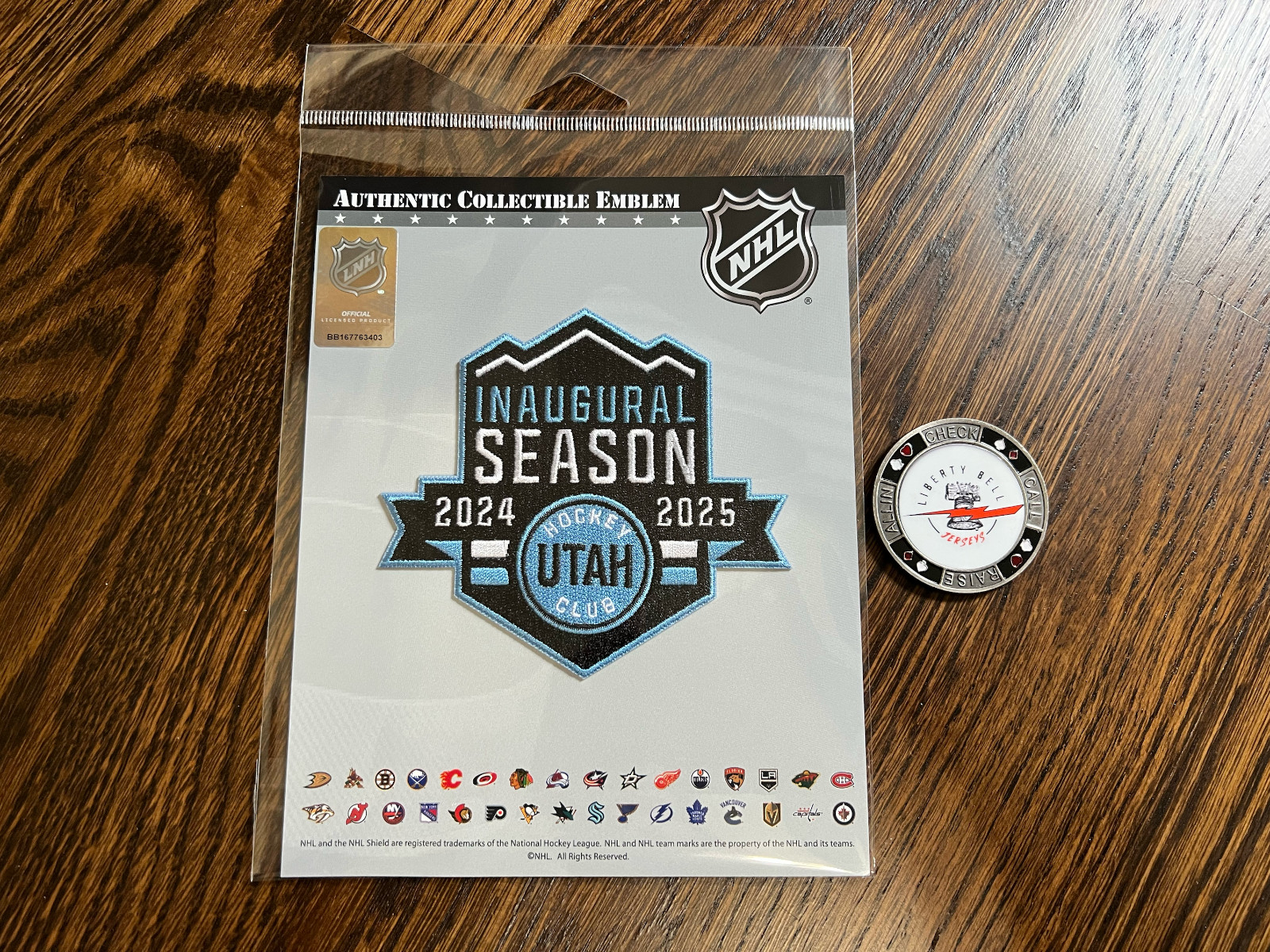 Utah Hockey Club Inaugural Season Shoulder National Emblem Patch [PRE-ORDER]