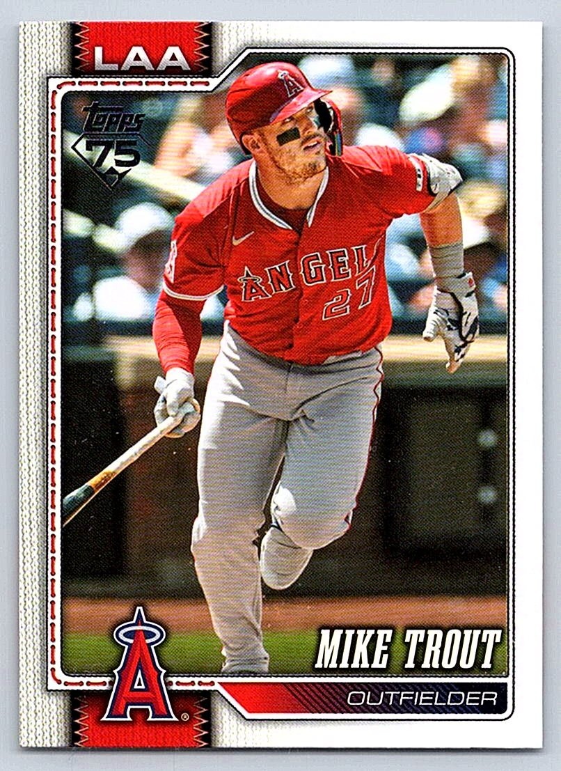 MIKE TROUT ANGELS 2026 TOPPS SERIES 1 #350