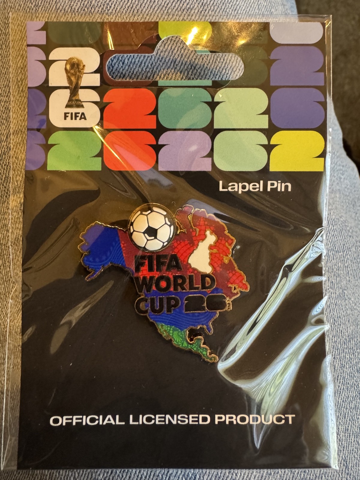 2 FIFA World Cup 2026 Official PINS ~ MASCOTS & NORTH AMERICA ~NEW