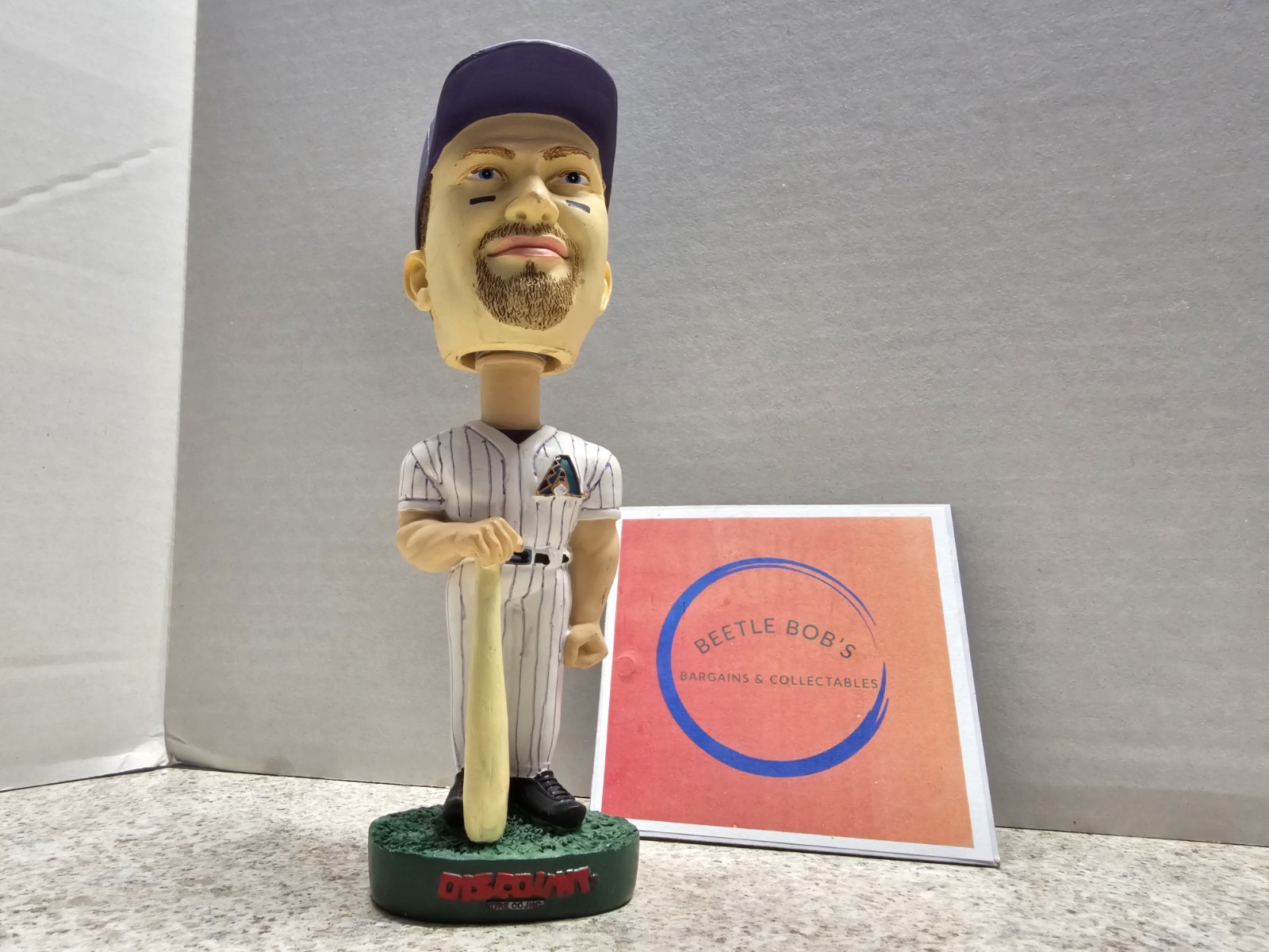 Mark Grace Arizona Diamondbacks MLB 2001 SGA Bobblehead Loose