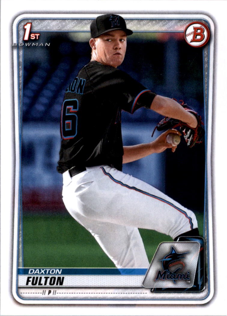 2020 Bowman Draft #BD131 Daxton Fulton – BB