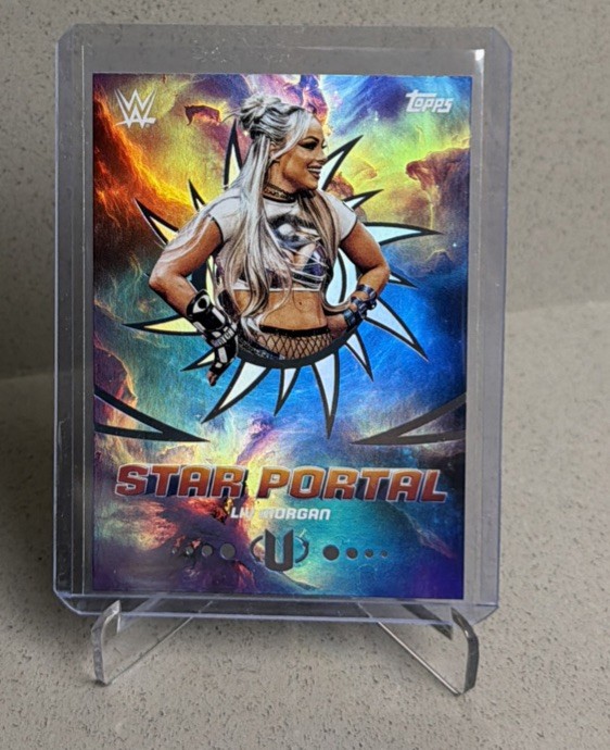 Liv Morgan Star Portal Insert 2025 Topps WWE Universe #SPO-1 Base Judgment Day