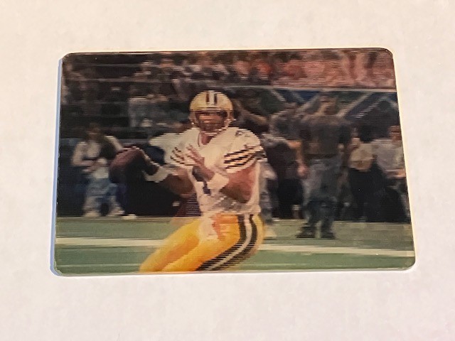 BRETT FAVRE 1996 Movi MotionVision Digital Replay *several images* see pics! 💎