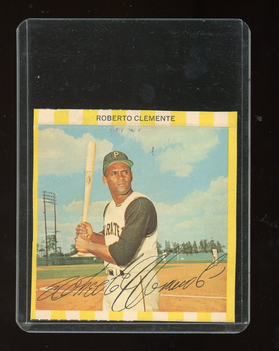 1966 Kahn’s Roberto Clemente (Without Tab) Pittsburgh Pirates
