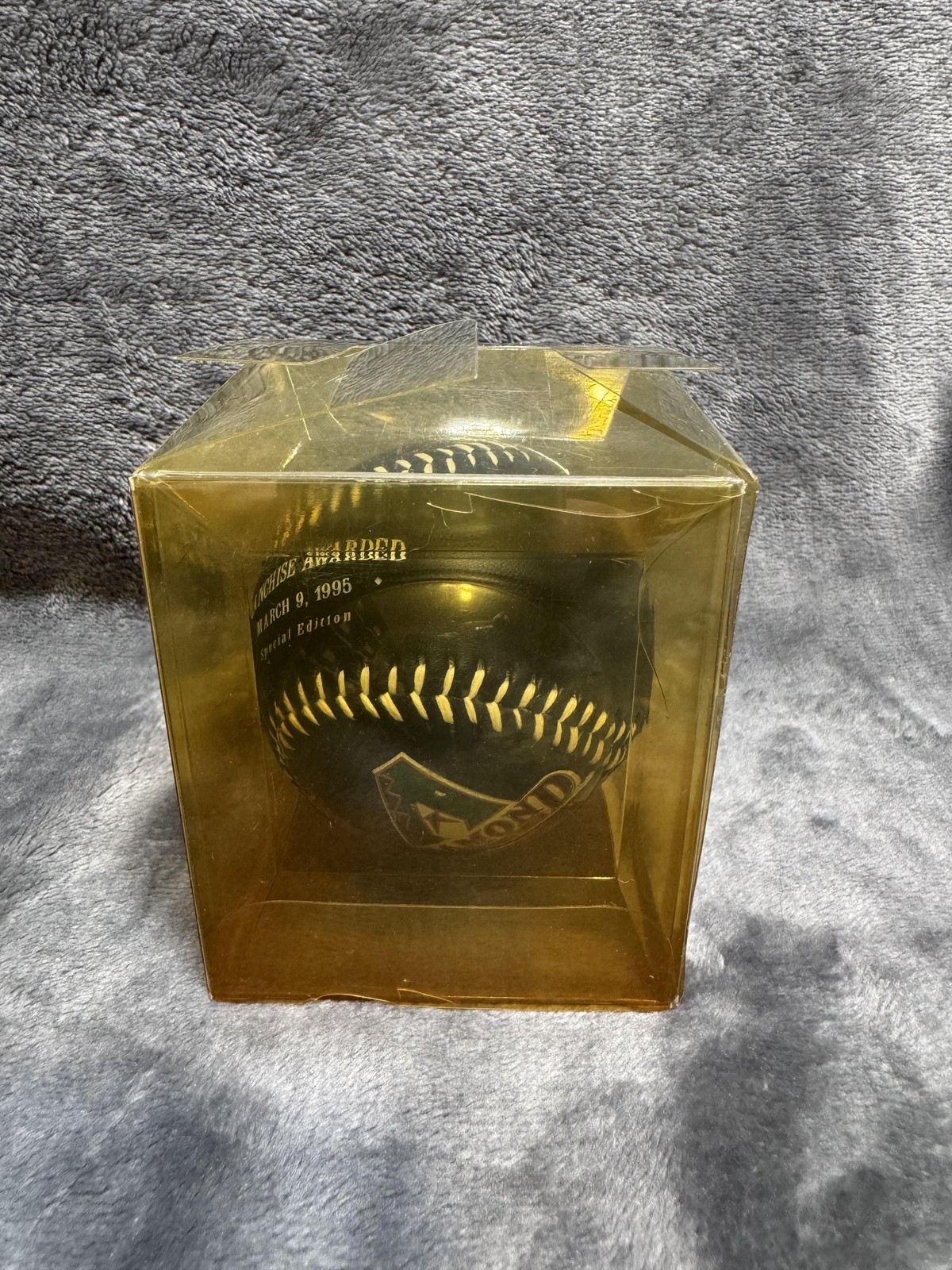 Vintage Arizona Diamondbacks Baseball Ball One Size Black MLB Baseball 1995