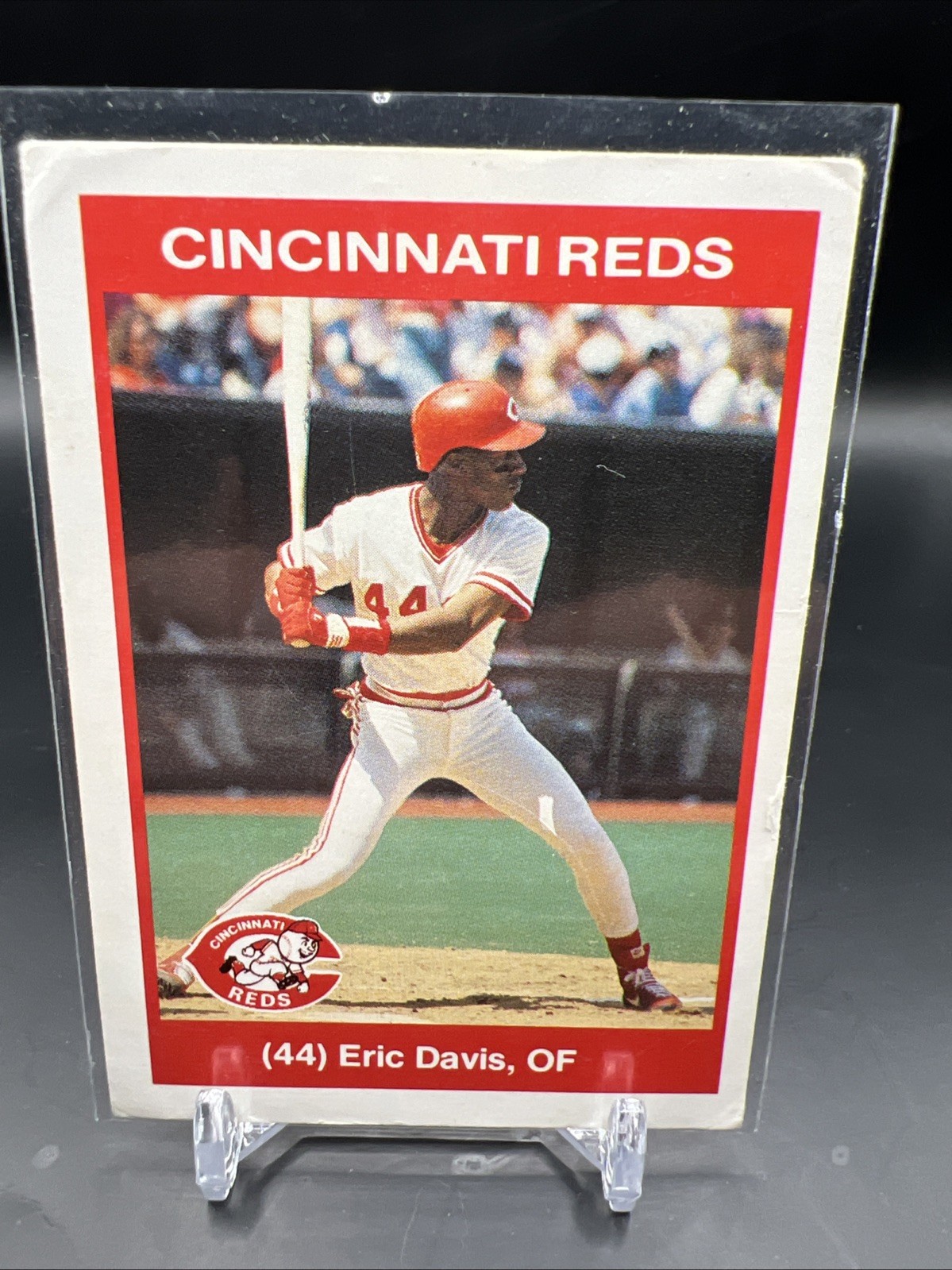 1990 Kahn’s Cincinnati Reds SGA Eric Davis