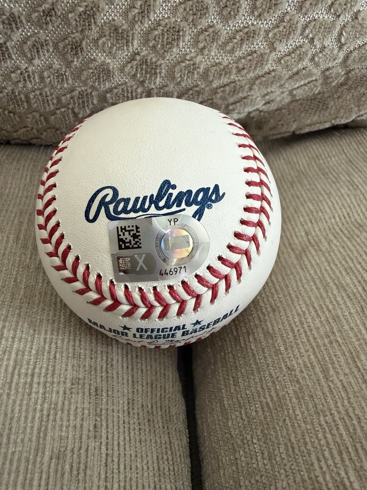 Dylan Cease Autographed Baseball MLB Hologram Authentication White Sox
