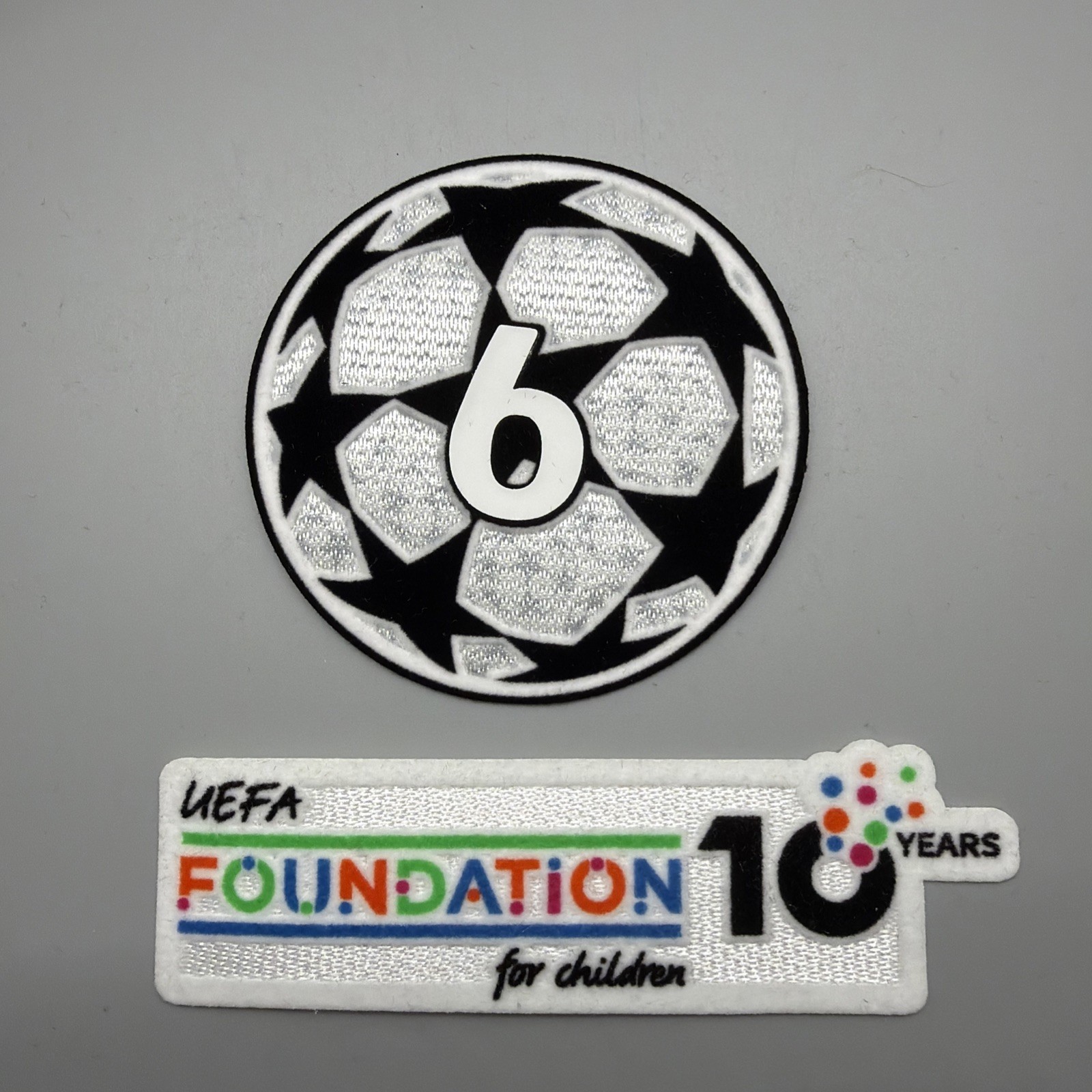 2025/2026 Liverpool Bayern munchen Champions League 6 times Patch Badge Set