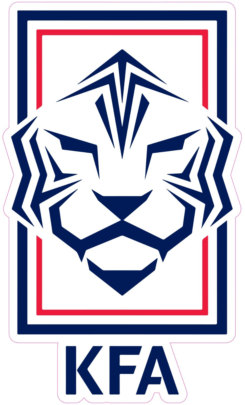 South Korea National Soccer Team HTV Heat Transfer Vinyl Iron On (NOT A PATCH)