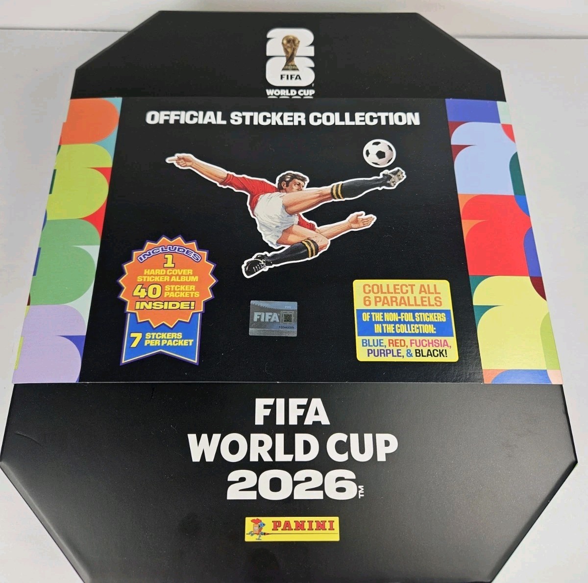 Panini Fifa World Cup 2026 Hardcover Album. Stickers Not Included. Album Only.
