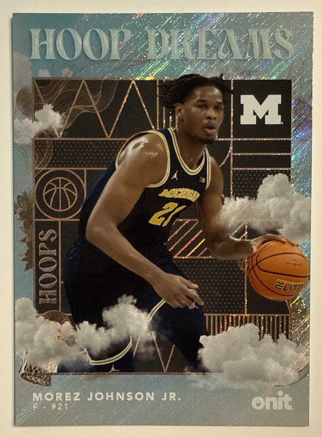2025-2026 ONIT Michigan Wolverines Hoop Dreams Morez Johnson Jr. #HD-1