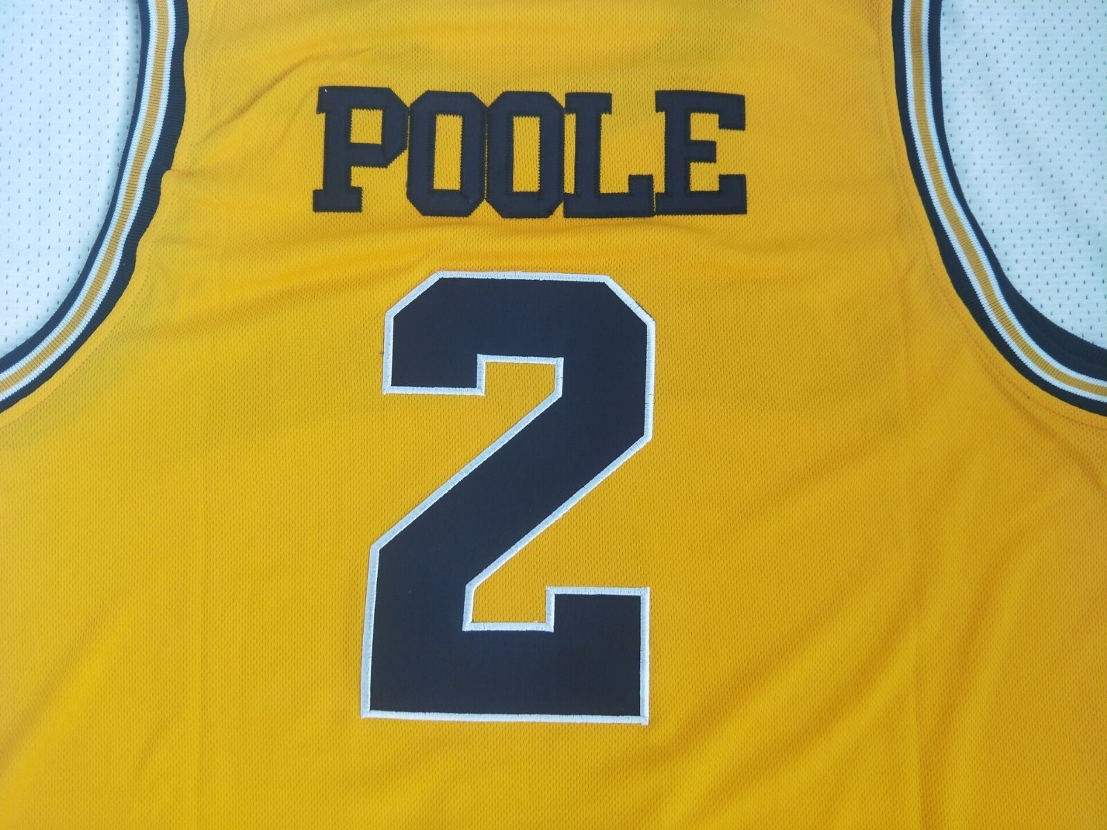 Men’s Retro Jordan Poole MICHIGAN #2 Basketball Jersey Stitched