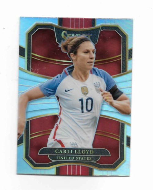 Carli Lloyd USWNT USA 2017-18 Select Prizms Silver #35