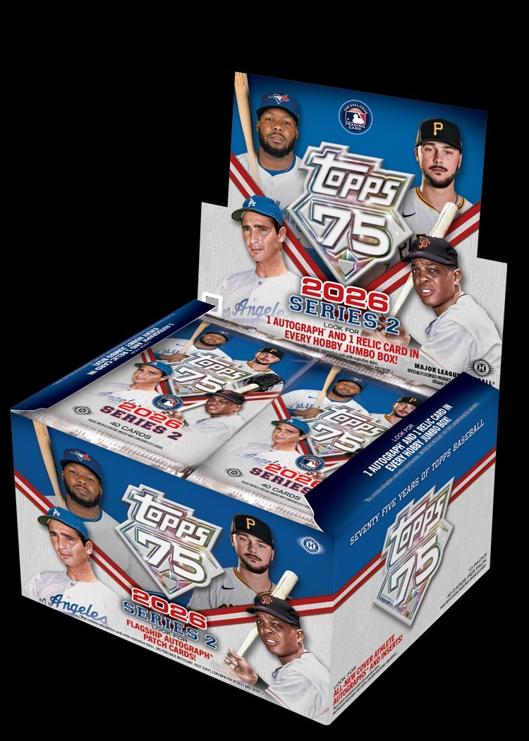 2026 Topps Series 2 Baseball Jumbo Hobby Box Factory Sealed