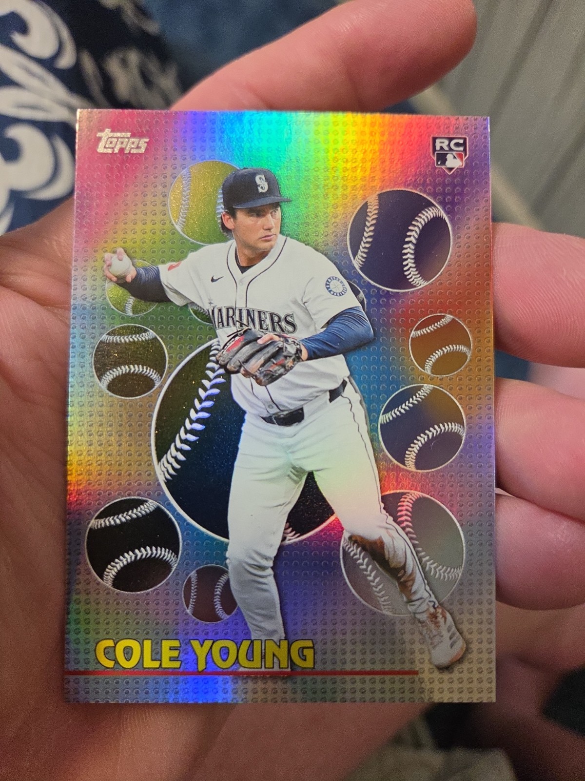 2026 Topps Series 2 Cole Young RC Titans of the Game TOG-39 Mariners