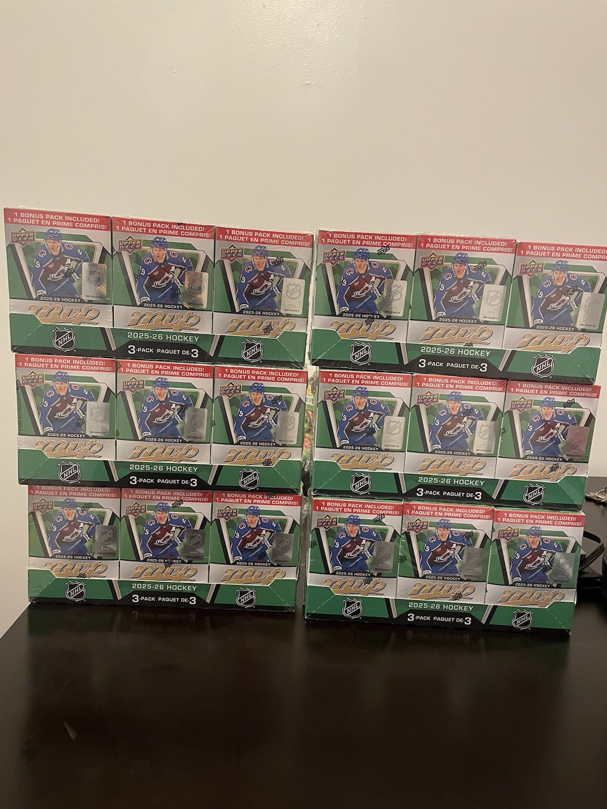 2025-26 MVP Hockey – 18 Total Boxes Factory Sealed Brand New