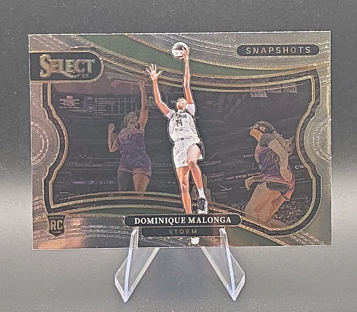 Dominique Malonga 2025 Panini Select WNBA Snapshots #17 Seattle Storm RC