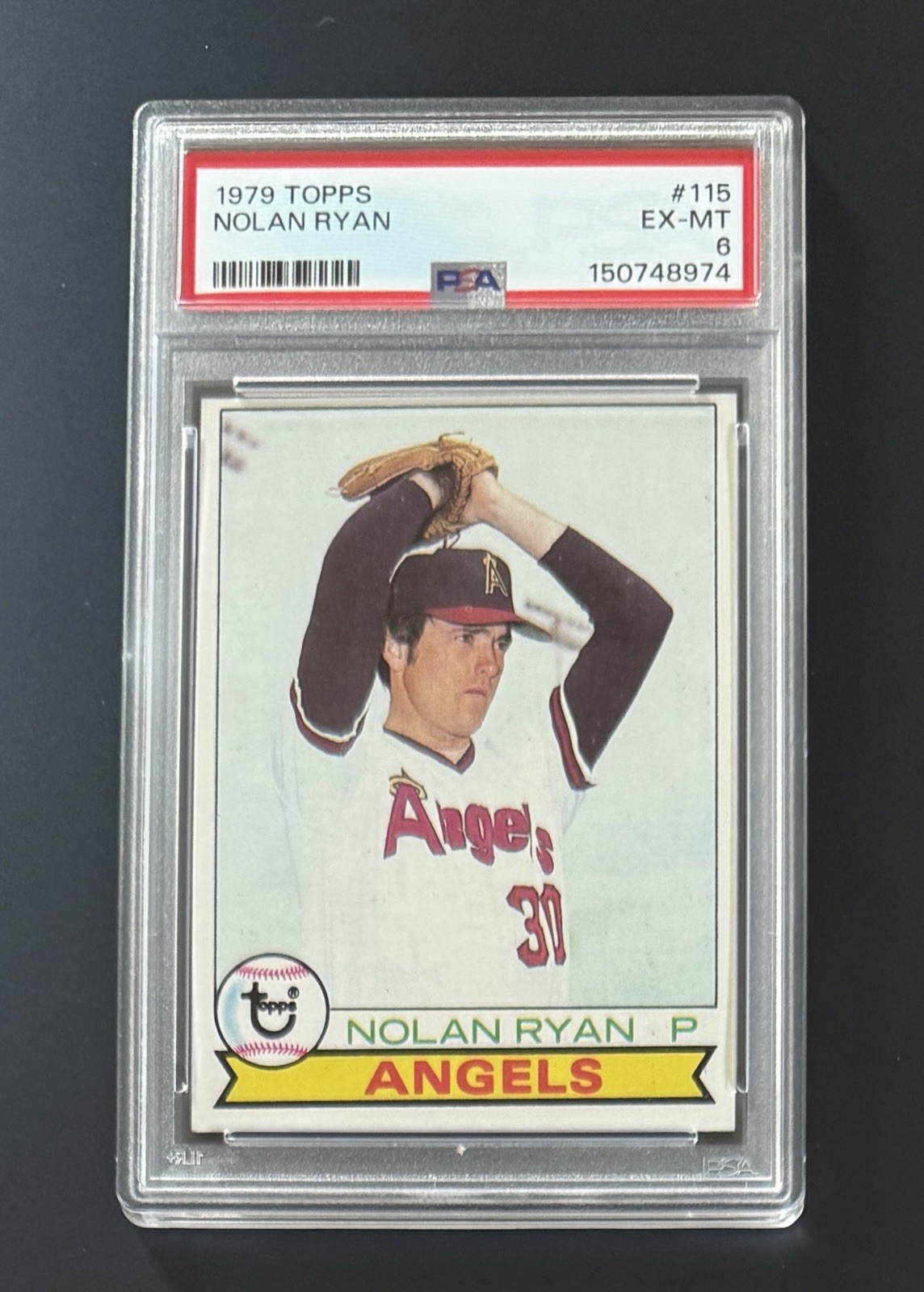 1979 TOPPS NOLAN RYAN HOF PSA GRADED