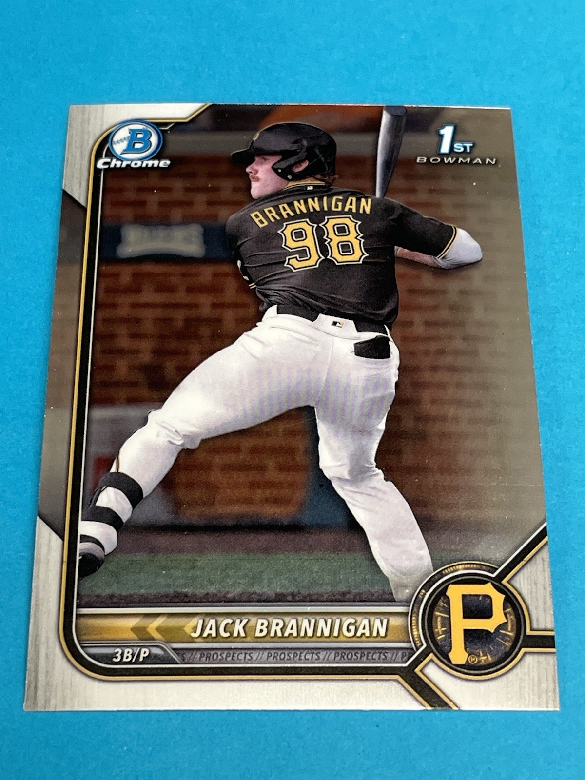 2022 Bowman Draft Jack Brannigan 1st Chrome #BDC-154 Pittsburgh Pirates Qty Avai