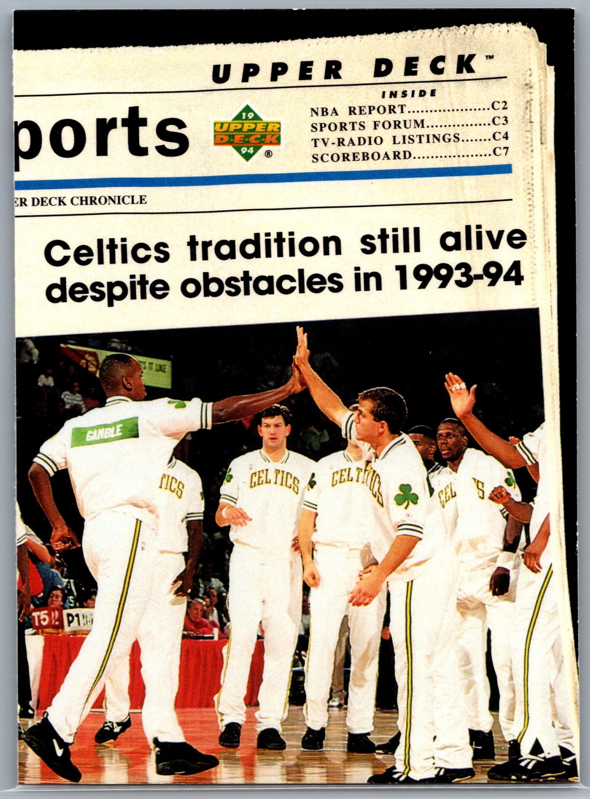 1993-94 Upper Deck Special Edition #200 Boston Celtics