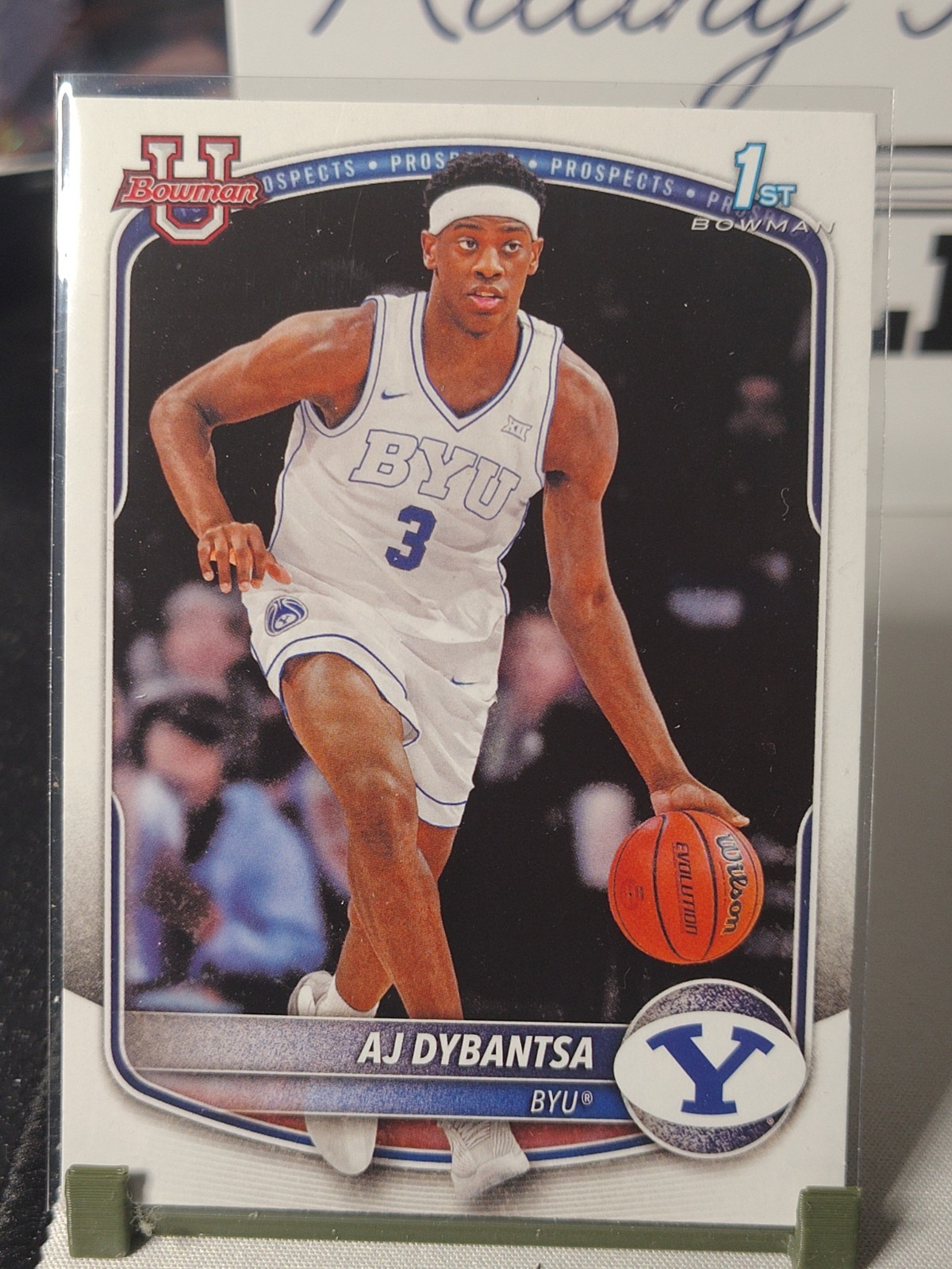 2025 Bowman AJ Dybantsa 1st Bowman #BPP-1 BYU Cougars Basketball