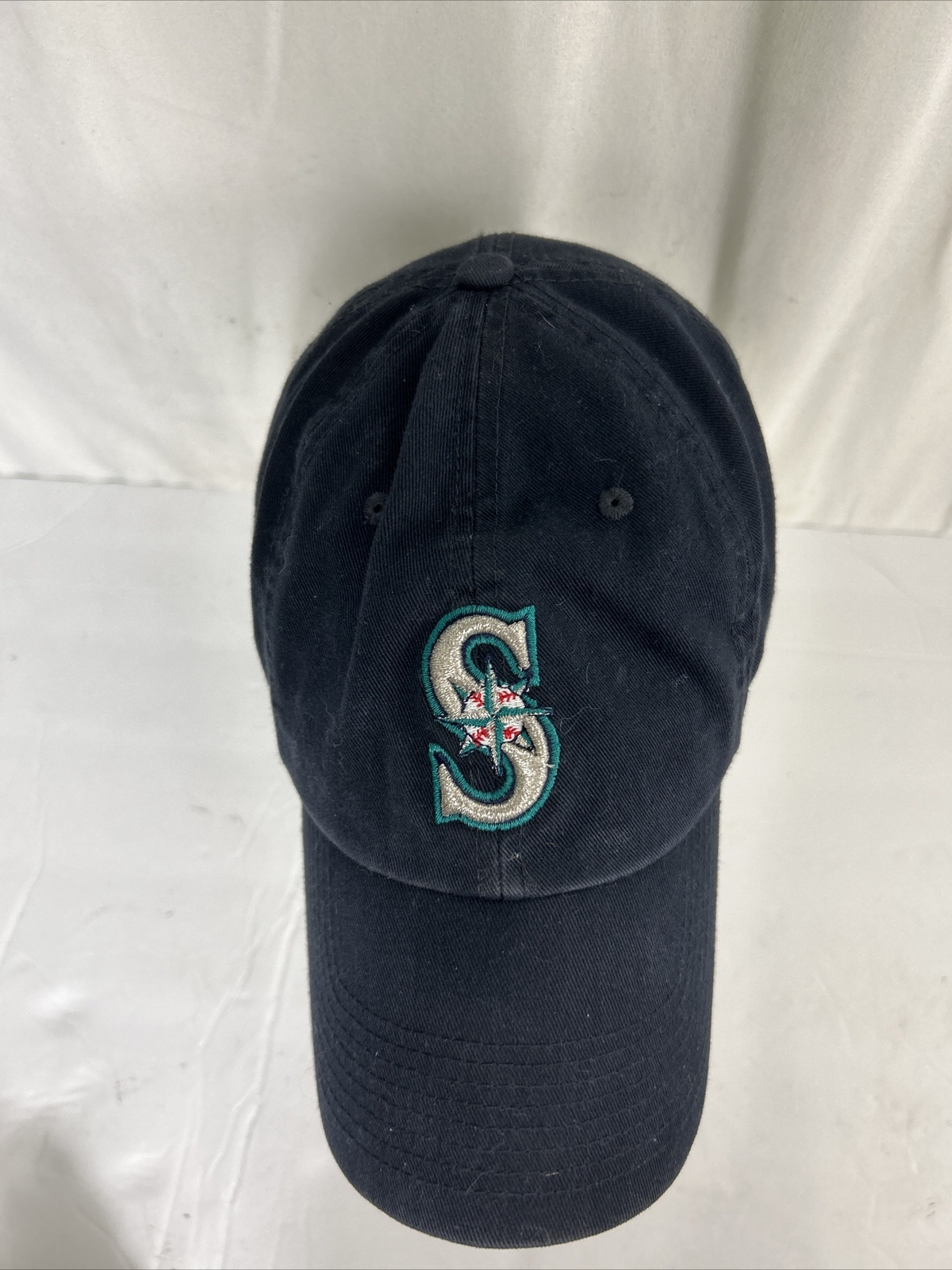 Seattle Mariners Dad Hat Nike Team Strap Back Adjustable Blue Sparkle S