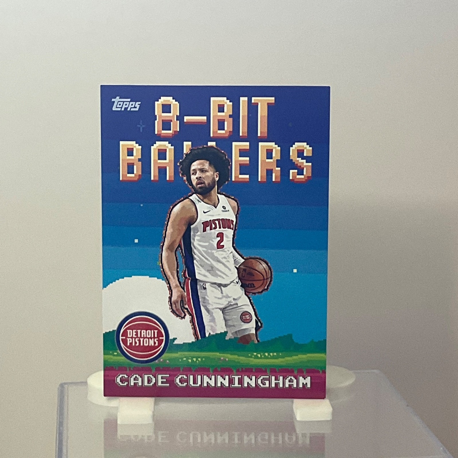 2025-26 Topps – 8-Bit Ballers Cade Cunningham #8B-1