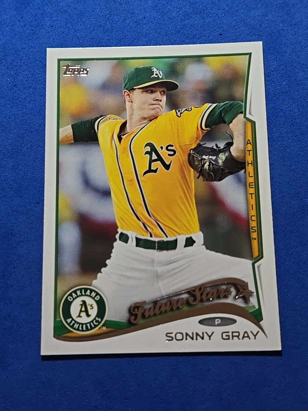 2014 Sonny Gray Topps #508 Future Stars