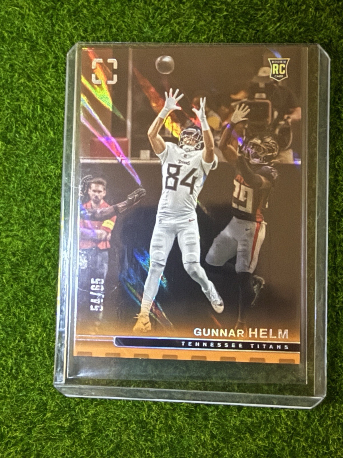 2025 Panini Photogenic – Rookies Gunnar Helm #158 Orange /65 (RC)