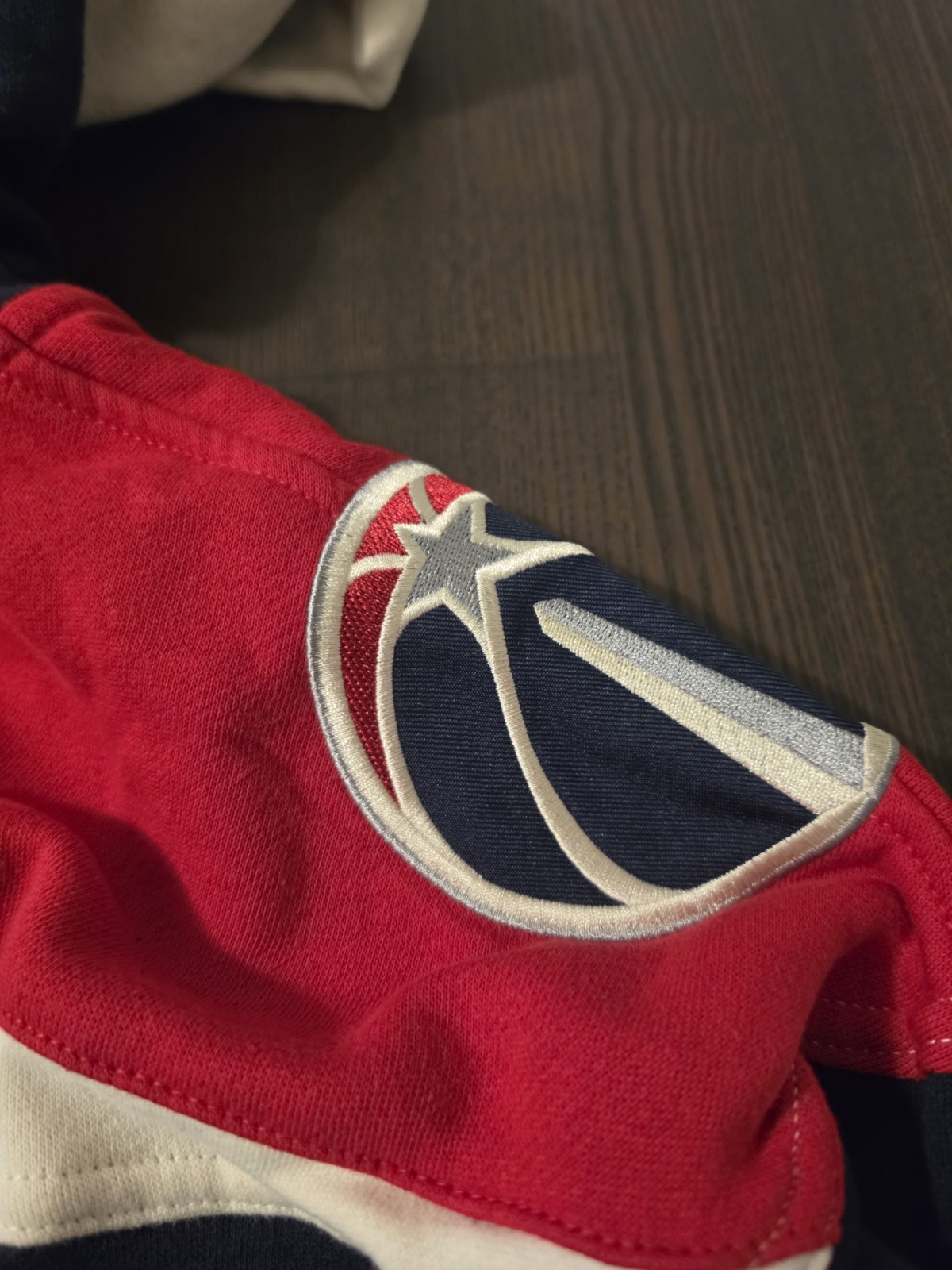 ’47 Brand NBA Washington Wizards Superior Lacer Hoodie Navy Size Large Oversized
