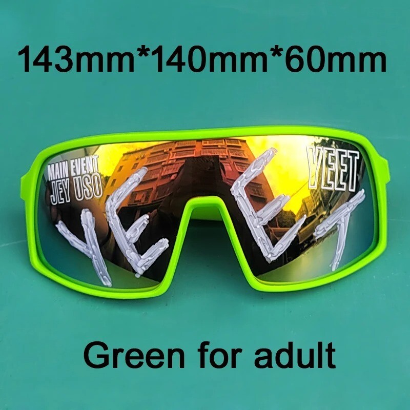 Jey Uso WWE Yeet Blue Sports Shades Glasses
