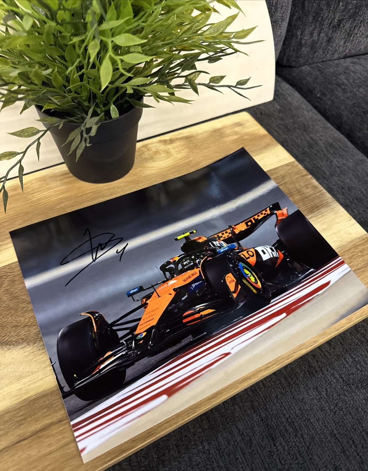 LANDO NORRIS F1 Driver SIGNED AUTOGRAPHED 8×10 Signed Photo w/ COA Holo & Proof