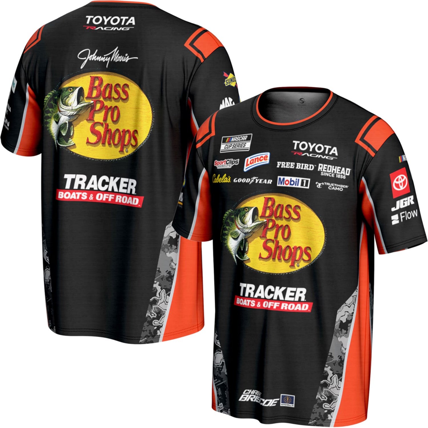 Chase Briscoe 2026 Bass Pro Shops Uniform Pit ProSphere T-Shirt