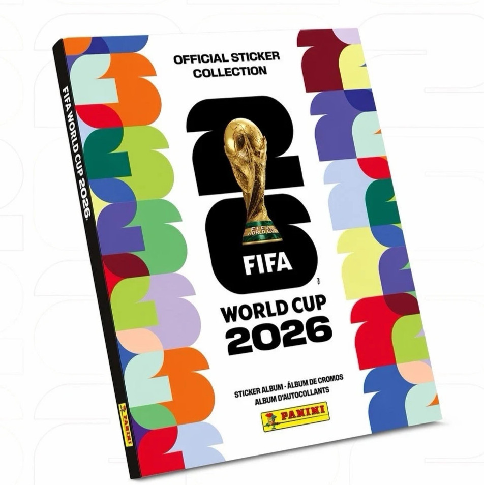 2026 Panini FIFA World Cup Sticker Album – Hard cover USA Edition on HAND !!